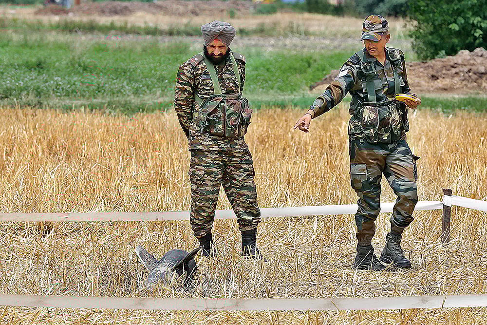 | Photo: Getty Images : Operation Sindoor: Metal debris found in Amritsar village