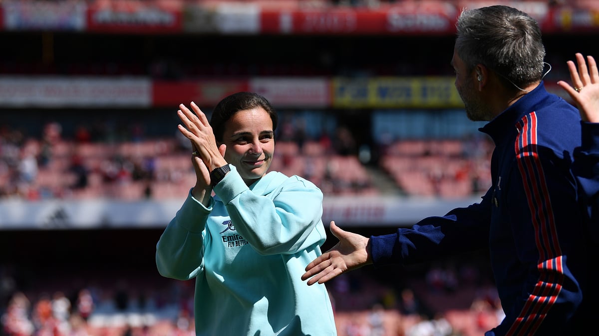 Arsenal head coach Renee Slegers - null