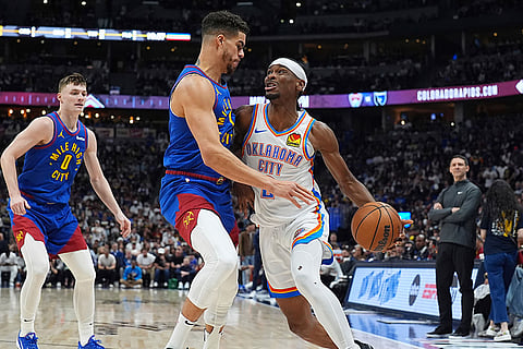 NBA Basketball Game: Denver Nuggets vs Oklahoma City Thunder