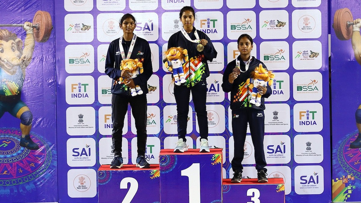 SAI : Maharashtra’s Asmita Dhone and Uttar Pradesh’s Manasi Chamunda rewrote National Youth Records in Snatch, Clean and Jerk.