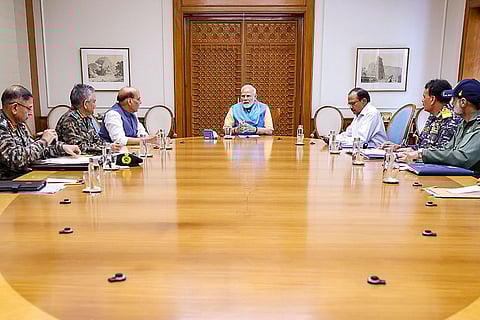 Indo-Pak Conflict: PM Modi chairs meeting with top defence establishment