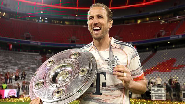 Bundesliga: Harry Kane Says First Trophy 'Worth The Wait' As Bayern Munich Celebrate The Title