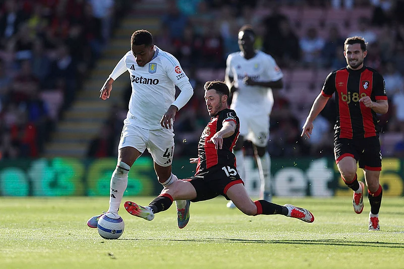 Britain soccer Premier League Bournemouth vs Aston Villa: Jacob Ramsey