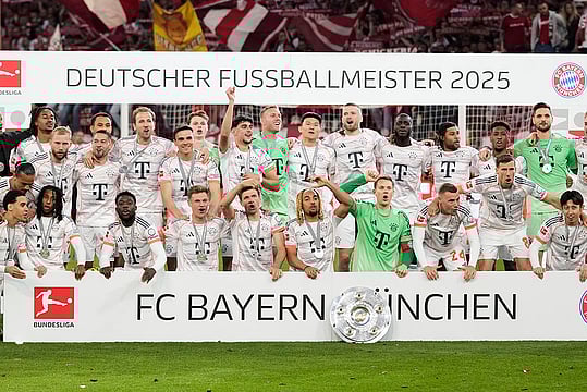 Bundesliga: Bayern, Kane Celebrate Title As Muller Bids Goodbye