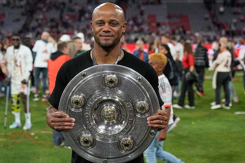 Germany Soccer Bundesliga FC Bayern Munich and Borussia Moenchengladbach: Vincent Kompany