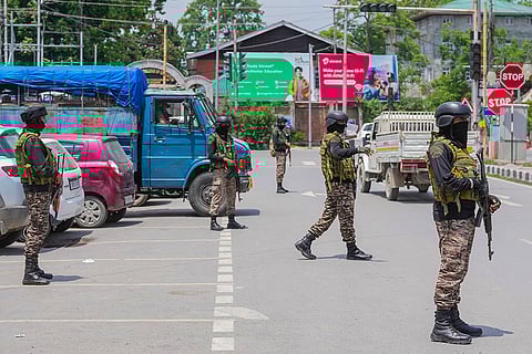 Security in Srinagar
