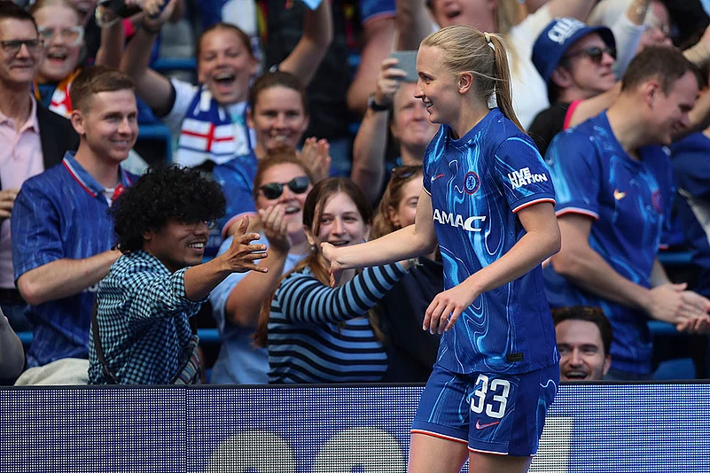 Britain Soccer Womens Super League final Chelsea Vs Liverpool: Aggie Beever-Jones