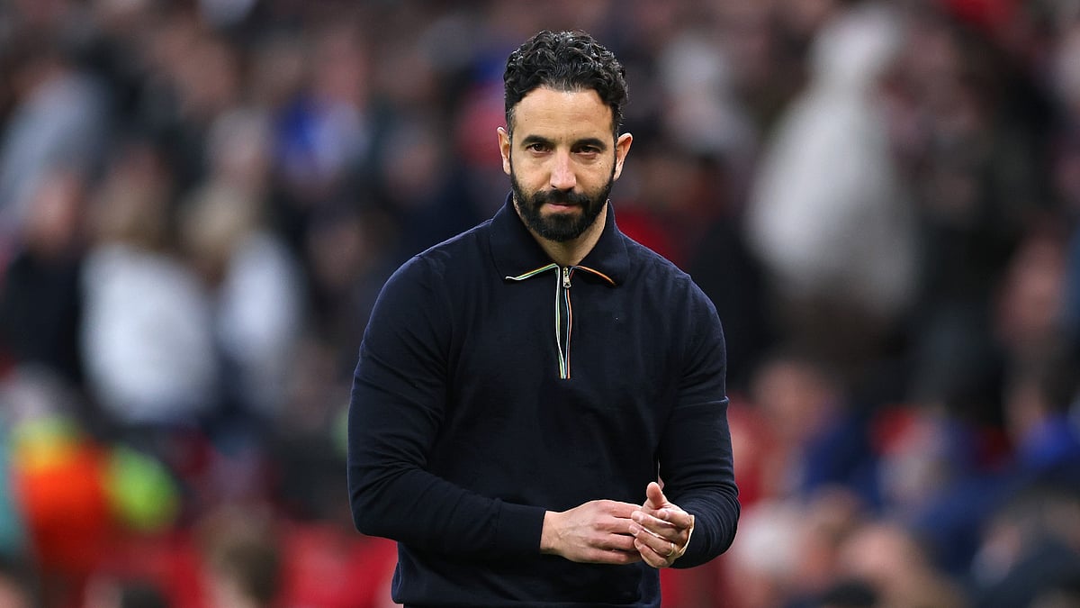 Ruben Amorim, Manchester United head coach. - File