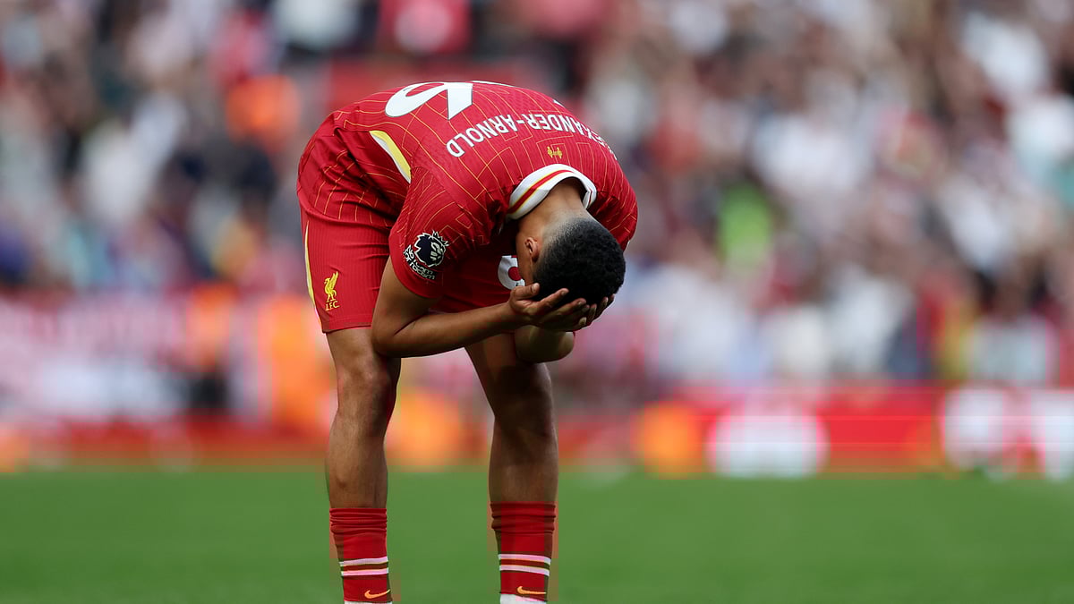 Trent Alexander-Arnold was booed by some Liverpool fans during their draw with Arsenal. - null