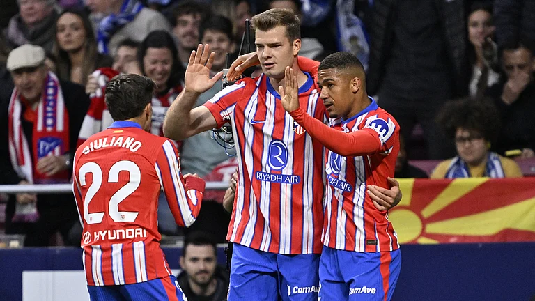 Alexander Sorloth scored four against Real Sociedad. - File photo