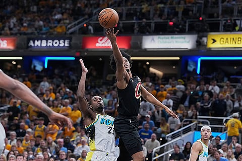 NBA Basketball: Cleveland Cavaliers vs Indiana Pacers