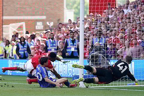 Premier League Soccer Match: Leicester City vs Nottingham Forest