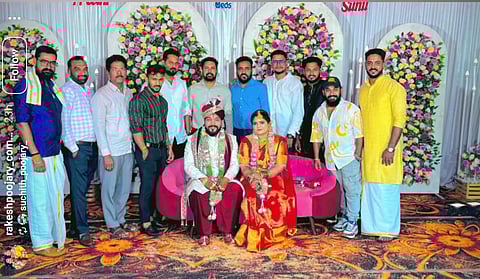 Rakesh Poojary's post before death