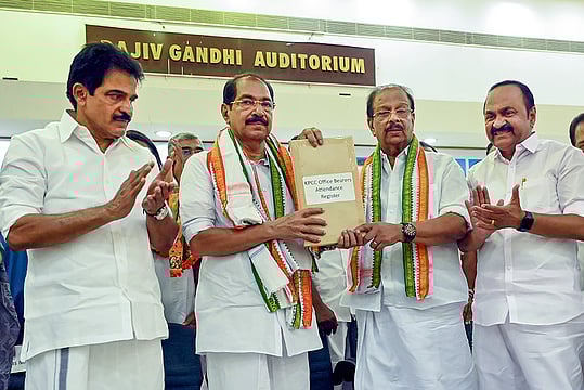 CPI(M) Workers Protest Against KPCC Chief Sunny Joseph at Road Inauguration in Kannur