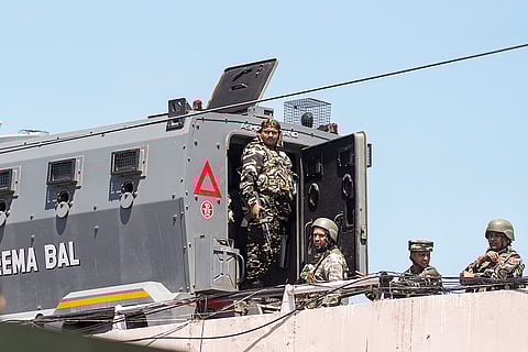 Security in Srinagar