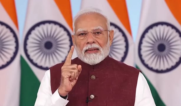 PM Modi Addresses Rally At Bikaner, Says ‘Its Not Blood But Hot Sindoor Flowing Through His Veins’