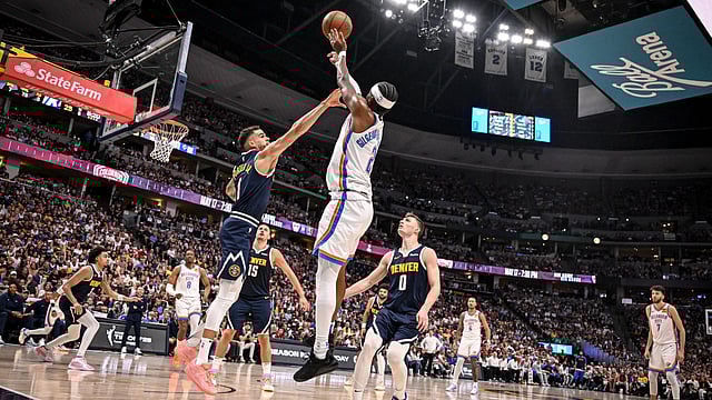 NBA Playoffs: Gilgeous-Alexander Praises Thunder's Fight To Level Series Against Nuggets