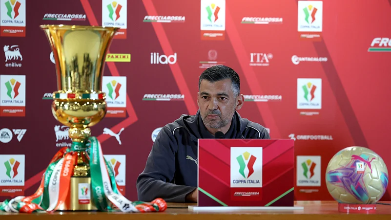 Sergio Conceicao ahead of the Coppa Italia final