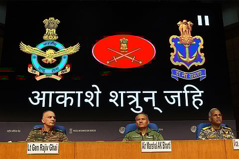 Armed forces' press conference on Op Sindoor