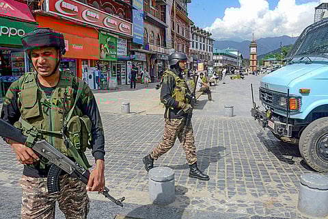 Security in Srinagar