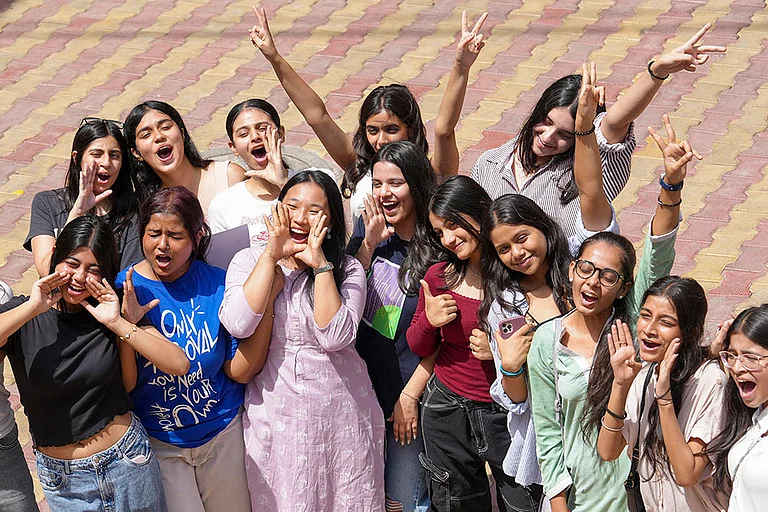 JKBOSE Class 10 & 12 Result - | Photo: PTI/Shahbaz Khan