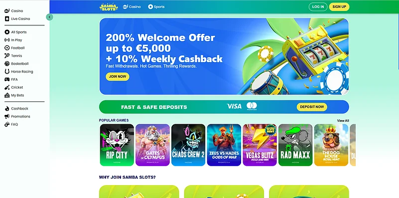 Samba Slots Casino
