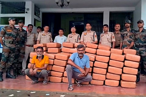 Cannabis seized in Agartala