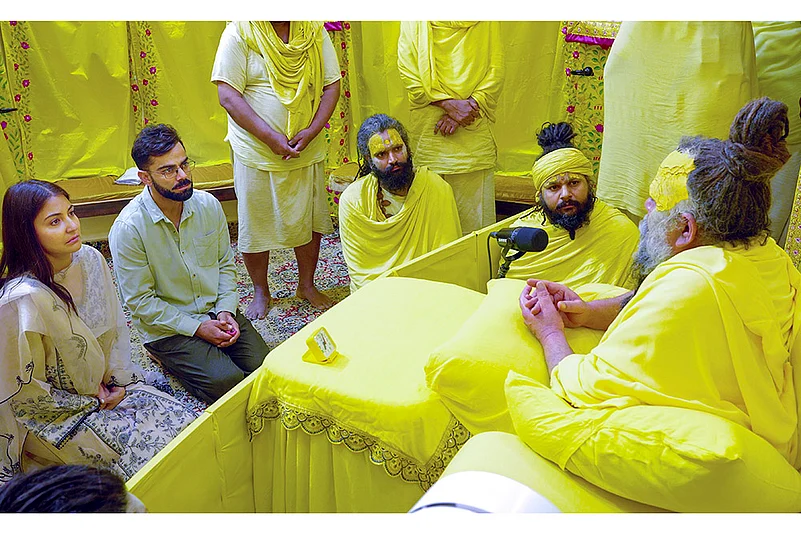 Virat Kohli meets Premanand Ji Maharaj