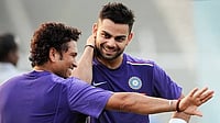 X/Sachin Tendulkar : Virat Kohli has always looked up to Sachin Tendulkar as an idol and role model.