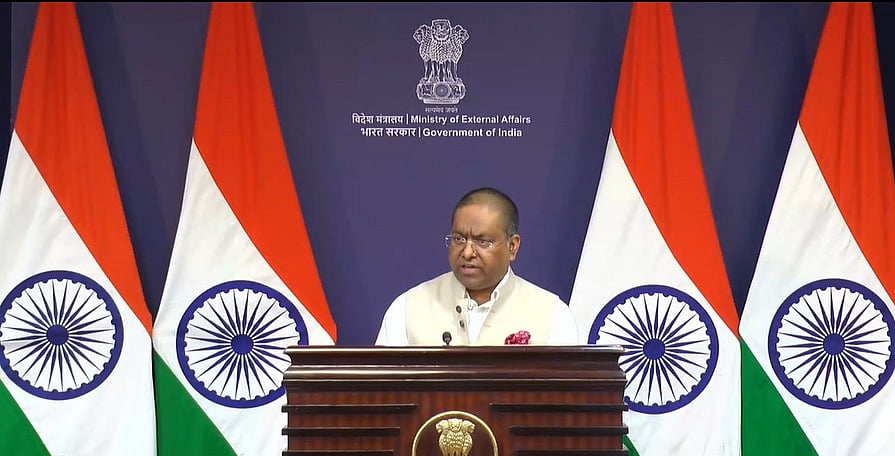 India-Pakistan tension - Screengrab/MEA