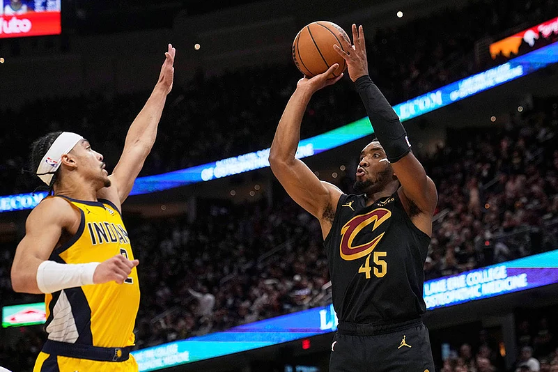 NBA playoff Eastern Conference Cleveland semi finals Cavaliers vs Indiana Pacers: Donovan Mitchell