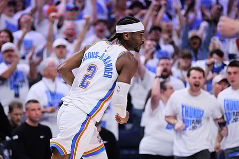 NBA Basketball: Denver Nuggets vs Oklahoma City Thunder