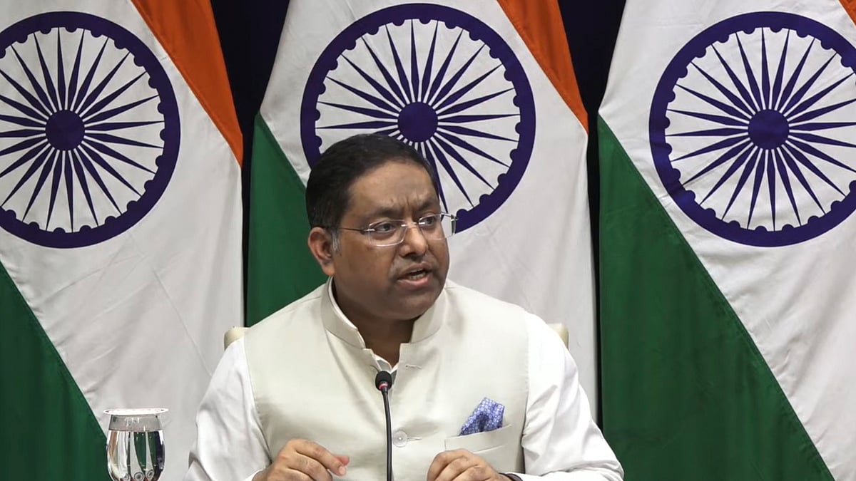 PTI : MEA Spokesperson Randhir Jaiswal 