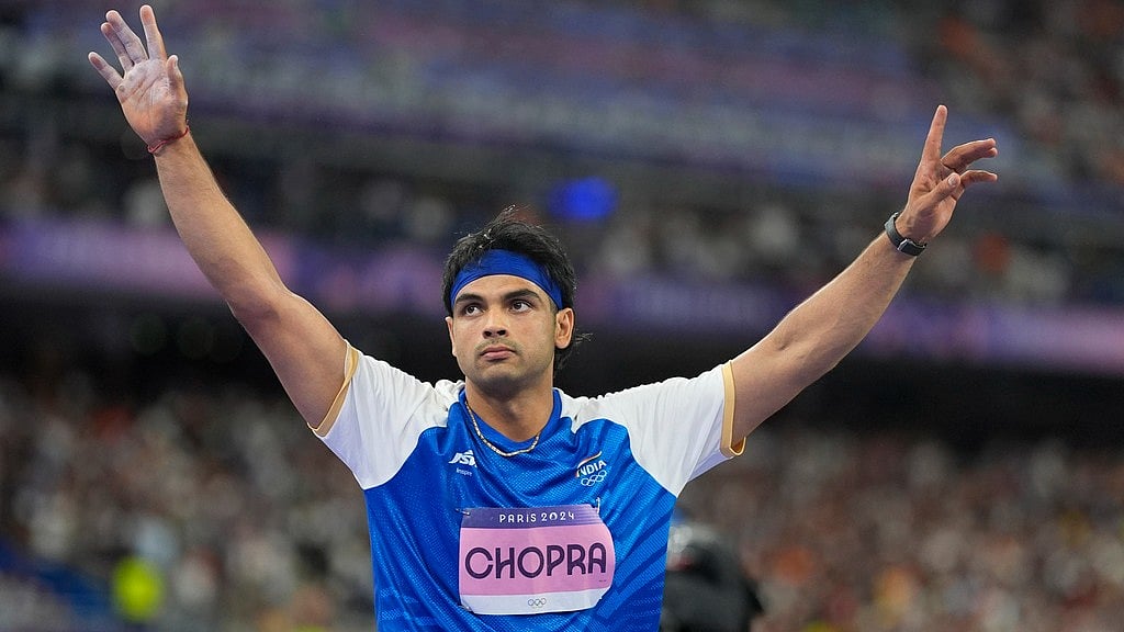 AP : Neeraj Chopra had bagged silver medal in men's javelin throw at Paris Olympic Games 2024.