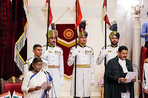 BR Gavai takes oath as CJI