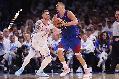 NBA Basketball Game: Oklahoma City Thunder vs Denver Nuggets