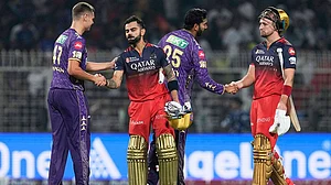 | Photo: AP/Bikas Das : IPL 2025: KKR vs RCB