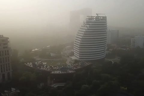 Air pollution in Noida