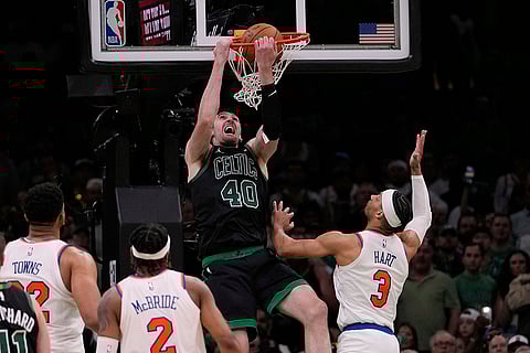 NBA Playoffs: Boston Celtics vs New York Knicks