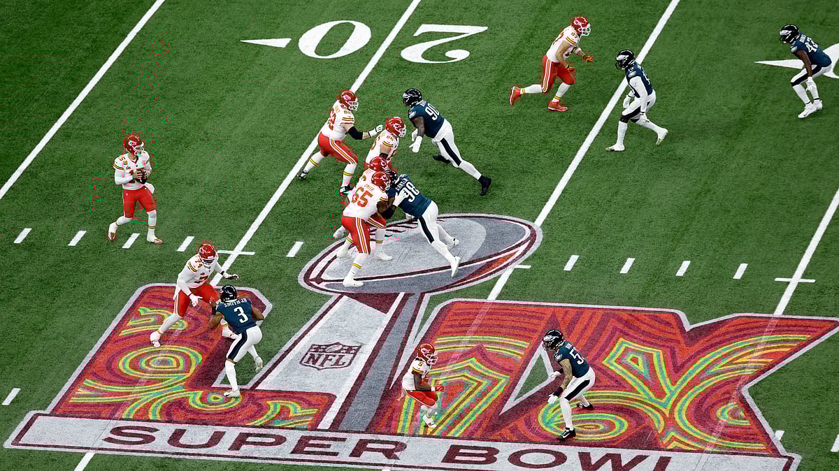 (AP Photo/Adam Hunger, File)

 : FILE - Kansas City Chiefs quarterback Patrick Mahomes (15) looks to pass the ball during the NFL Super Bowl 59 football game against the Philadelphia Eagles Sunday, Feb. 9, 2025, in New Orleans. The Eagles won 40-22. 