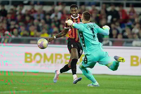 Italy Soccer Italian Cup: AC Milan vs Bologna