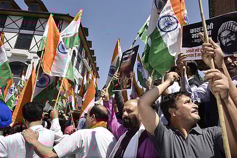 Tiranga Yatra in Srinagar
