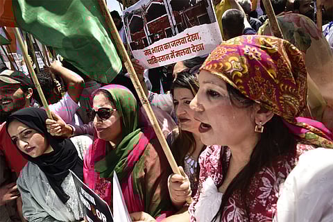 Tiranga Yatra in Srinagar