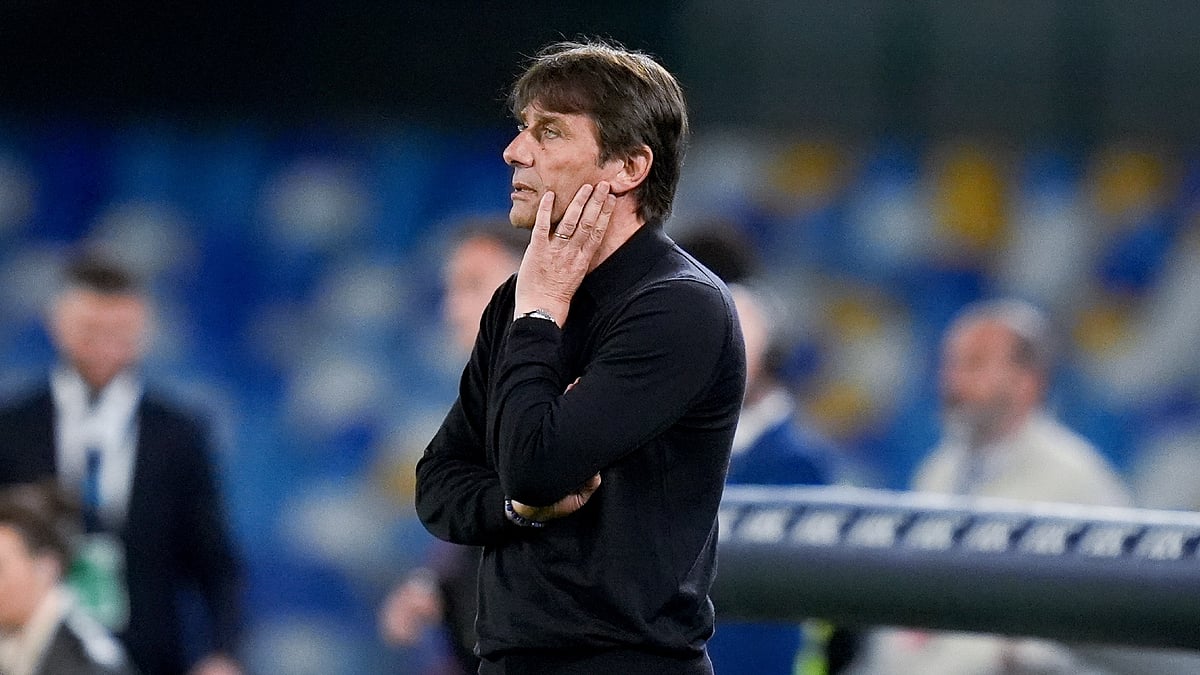 Napoli boss Antonio Conte.