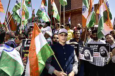 Tiranga Yatra in Srinagar