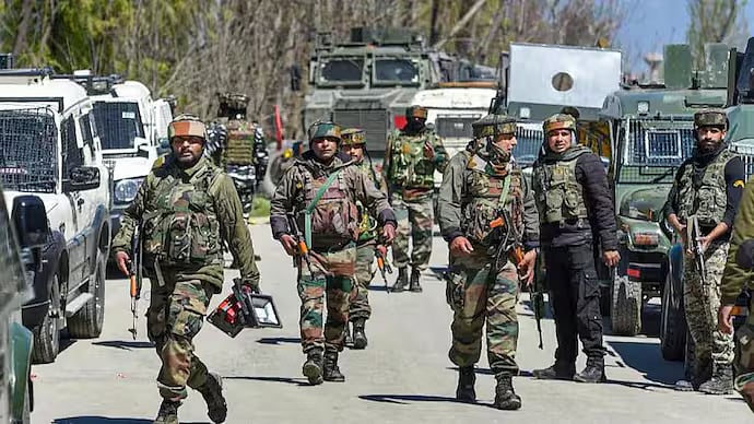 Security forces in Jammu and Kashmir  - PTI