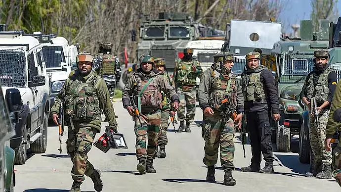 Security forces in Jammu and Kashmir