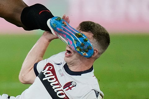 Italian Cup Final Soccer Match: Bologna vs AC Milan