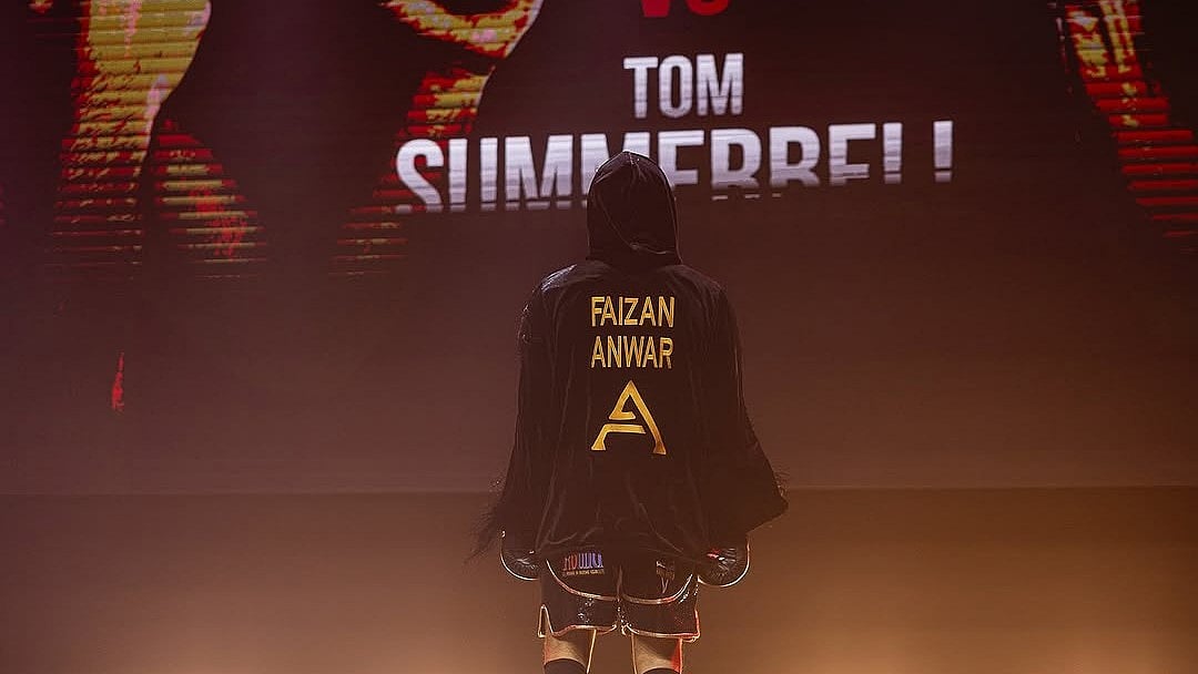 Instagram/ @_faizan_anwar : Faizan Anwar will take on Ghana's Kpakpo Allotey.