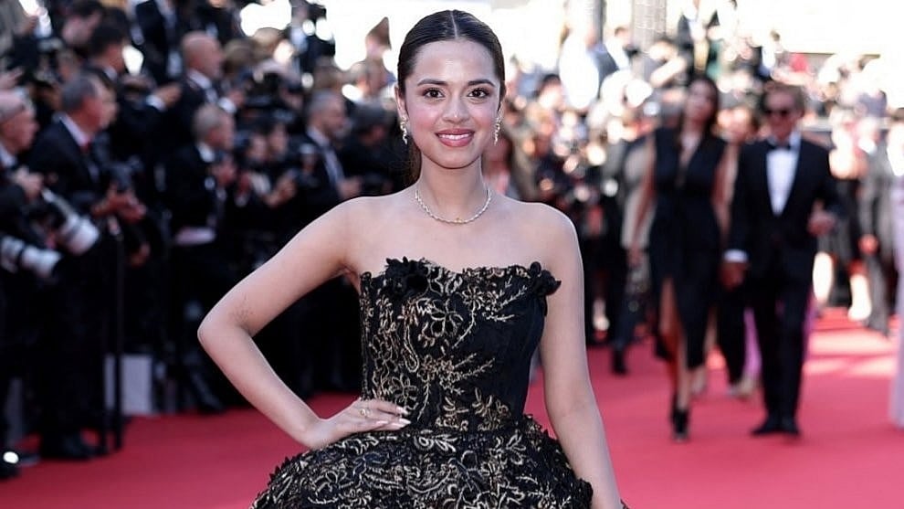 Getty : Nitanshi Goel's Cannes red carpet debut